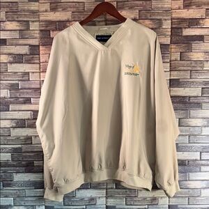 Men's Beige Port Authority Wings of Thunder 2XL pullover